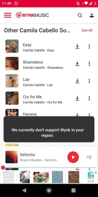 Top music android App screenshot 3